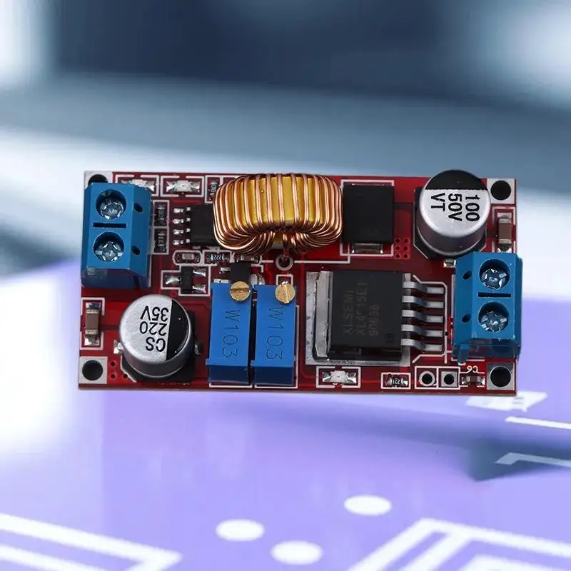 XL4015 5A DC-DC Adjustable  Converter 4-38V To 1.25-36V Lithium Battery Step Down Charging Board Led Power Converter
