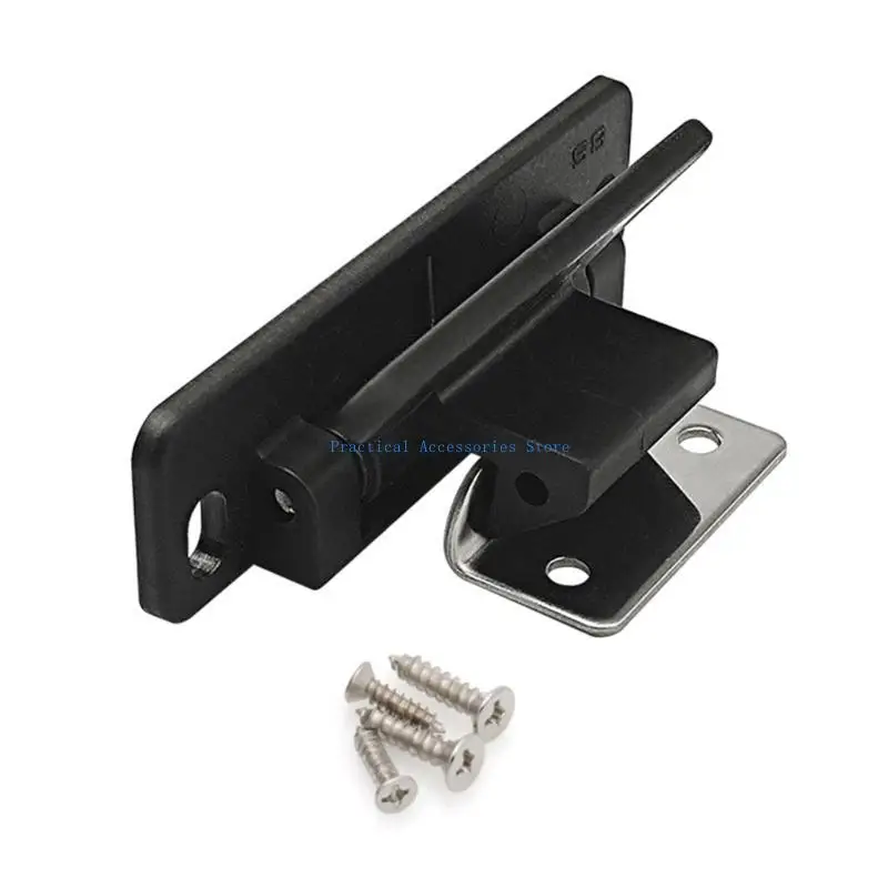 U75E الأثاث خزانة خزانة المطبخ إغلاق خزانة الباب قفل مزلاج مخفي الصيد #2