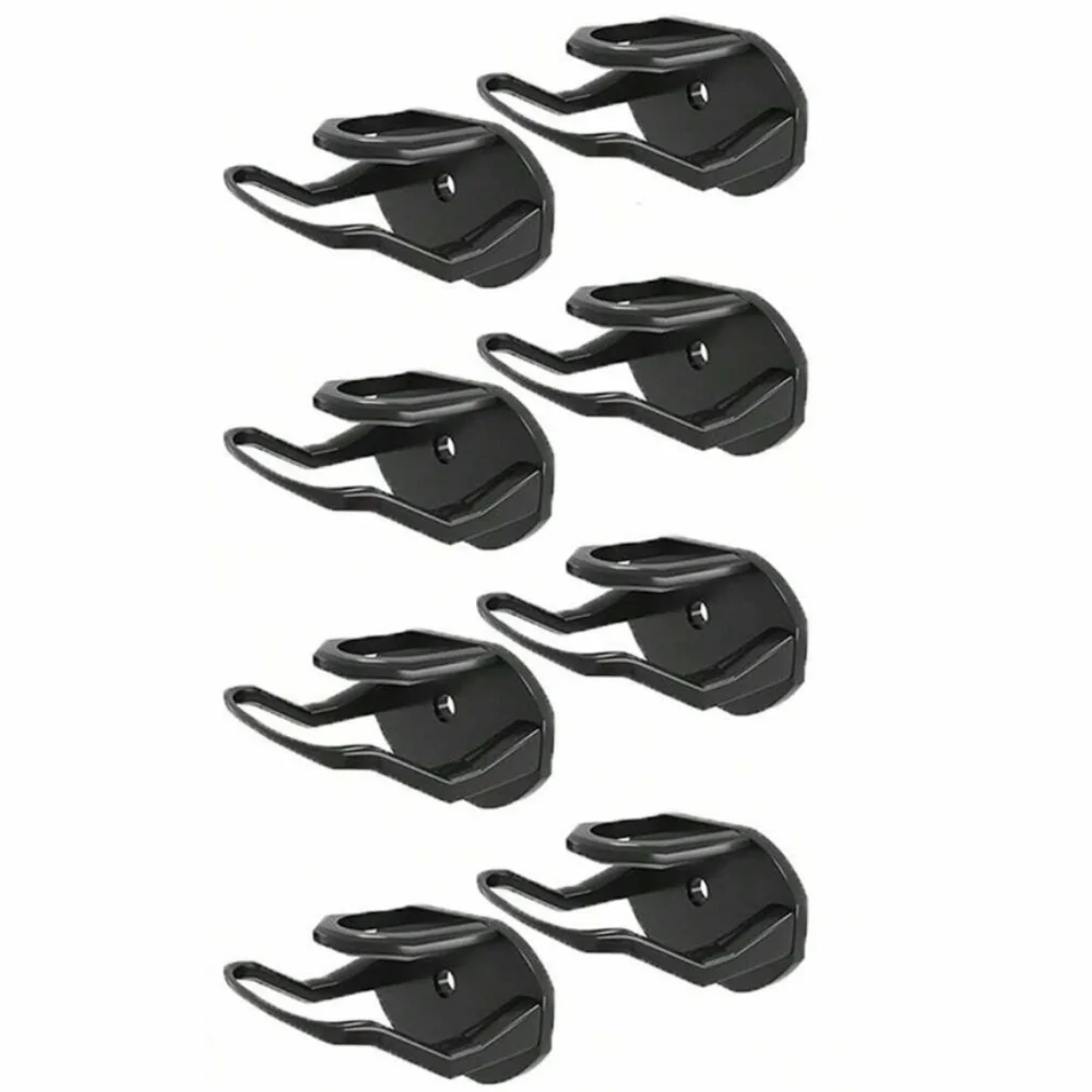 

8Pcs Space Saving Adhesive Hat Hooks Multi-Purpose Plastic Removable Baseball Caps Organizer Minimalist No Drilling