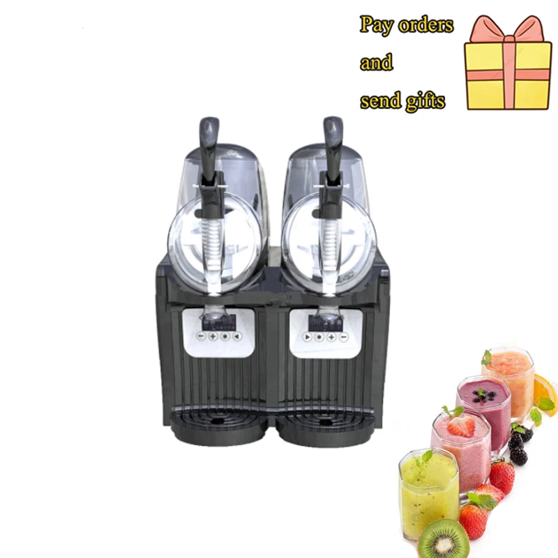 

High Quality Double Tank Mud Machine, Small Juice Machine, Commercial Frozen Beverage Machine