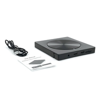 6 In 1 Burner Portable External USB3.0/Type-C Dvd-Rw Disc Optical Drive Dvd-Rom Burner Multifunction Dvd Drive, Durable