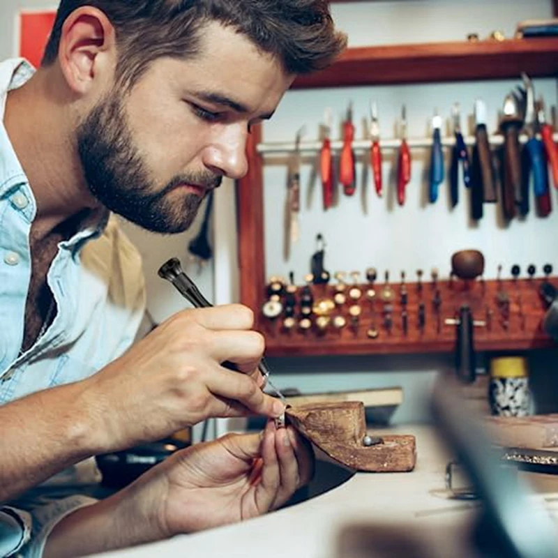 Jeu de forets à main minimicro pour résine, étau à broche, perceuse à main, modèle Claycraft polymère, bijoux exécutifs, argent et noir, 36 pièces