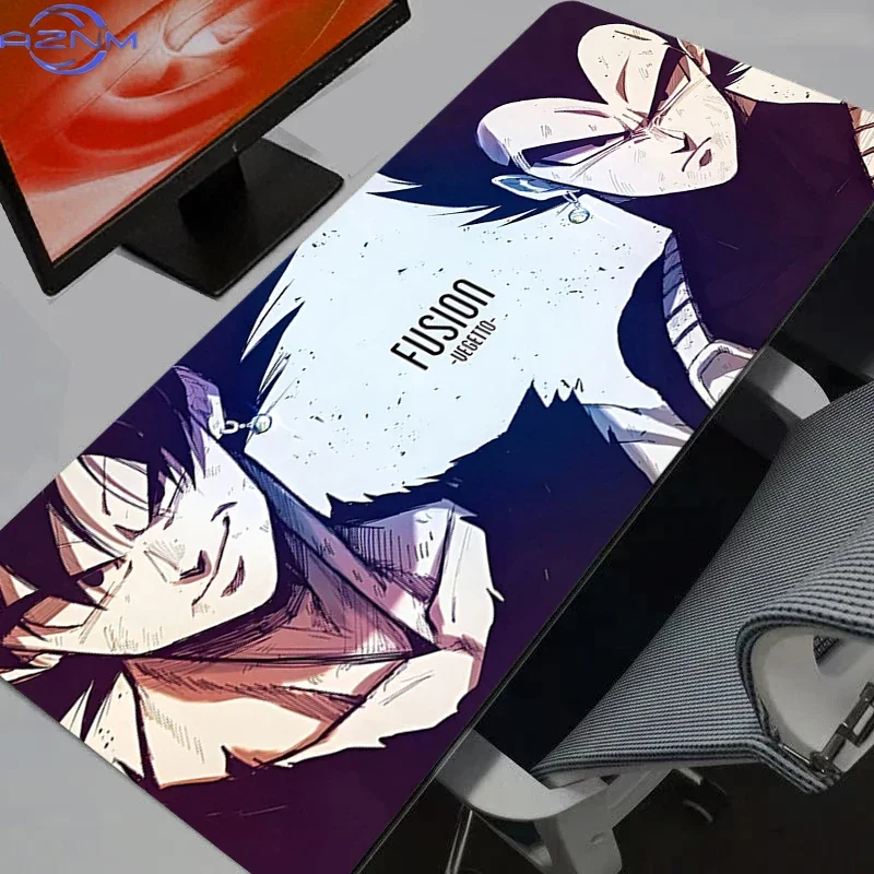 Anime Warrior Purple Lightning Glow Art Mouse Pad, Rubber Non-Slip Base, Smooth Surface for Computer Gaming, Desktop Keyboard an