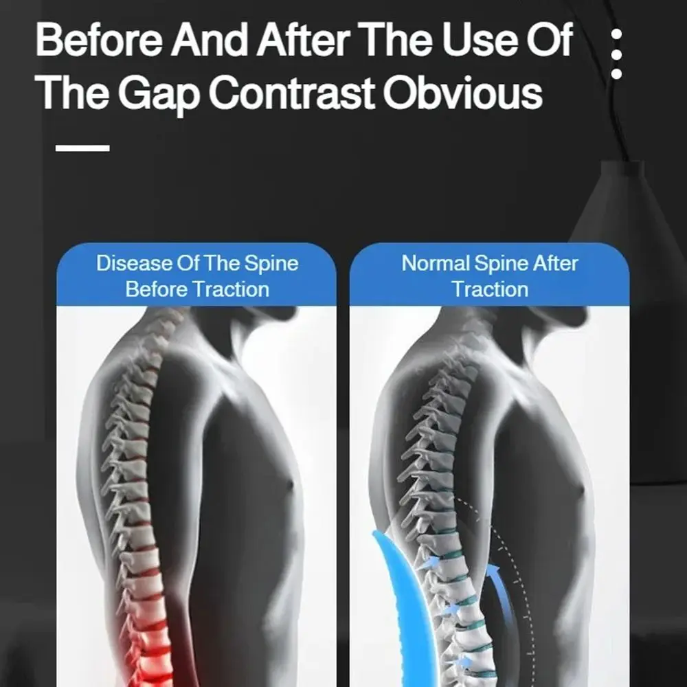 

Дышащий поясничный пояс для упражнений на позвоночник, эргономичный, не требующий установки, подвесной пояс для улицы, пояс для расслабления позвоночника