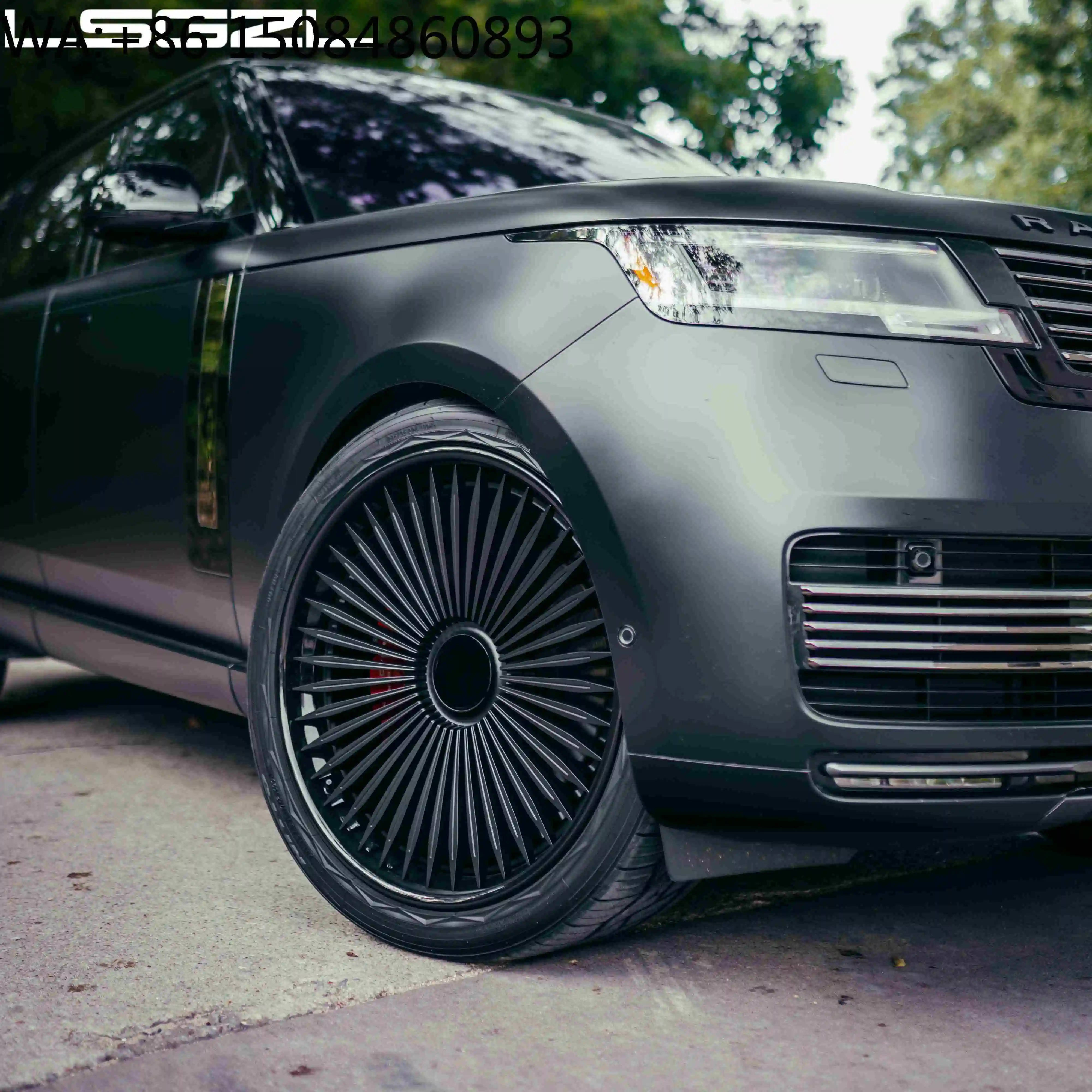 Satin Black Polished Forged Wheels 5x3 5x127 5x130 Deep Concave Luxury Auto Rim 15 Inch Custom Car Accessories