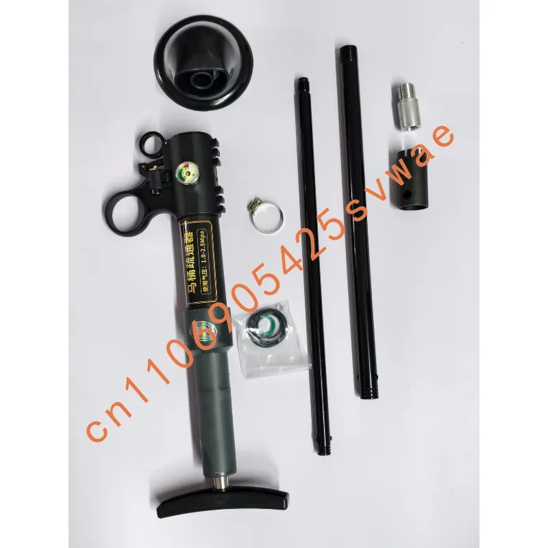 2026 جديد ارتفاع ضغط المرحاض بندقية رذاذ المرحاض قطعة أثرية المنزلية القرفصاء المرحاض أداة المجاري انسداد جميع سبائك الألومنيوم #1