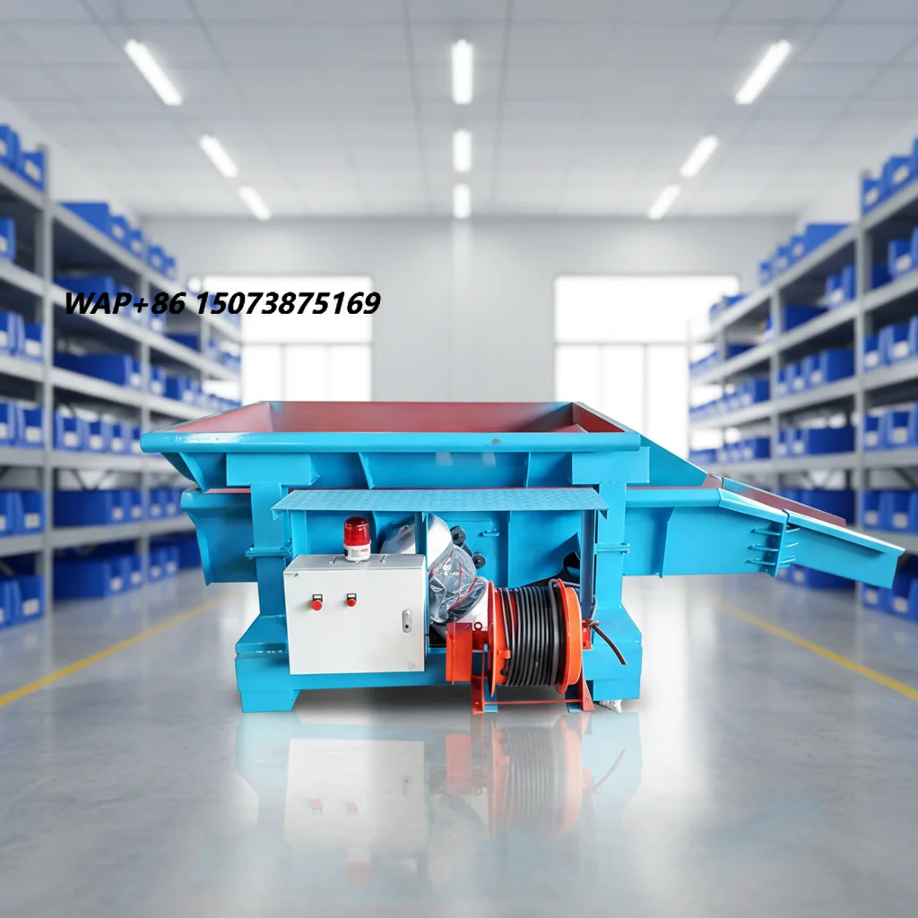 Stable Performance Vibration Feeder Remote/Manual Control Vibrating Feeder Industrial-grade Feeding Device Machine