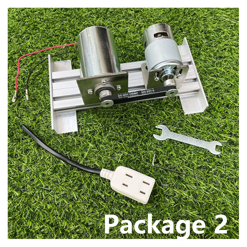 Imagem -02 - Ímã Permanente Brushless dc Motor Rolamento Duplo Rotor Interno Silencioso Motor de Alta Tensão Grupo Gerador 775 220v