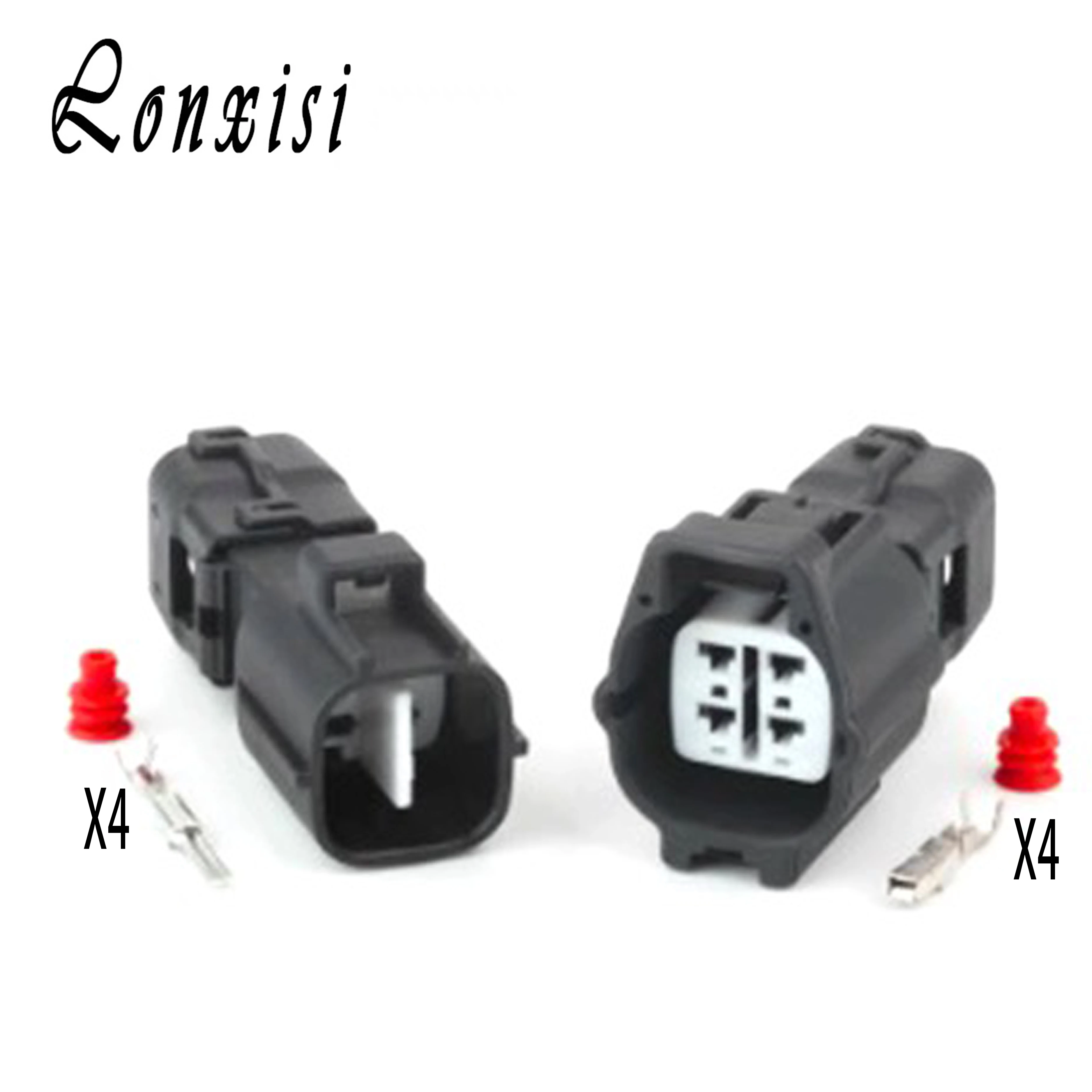 

1/5/10/20 Sets 4pin 6188-0472 6188-0472 6189-0 Sumitomo TS Rear Pedal Oxygen Sensor Plug Male Female Connector For Toyota Suzuki