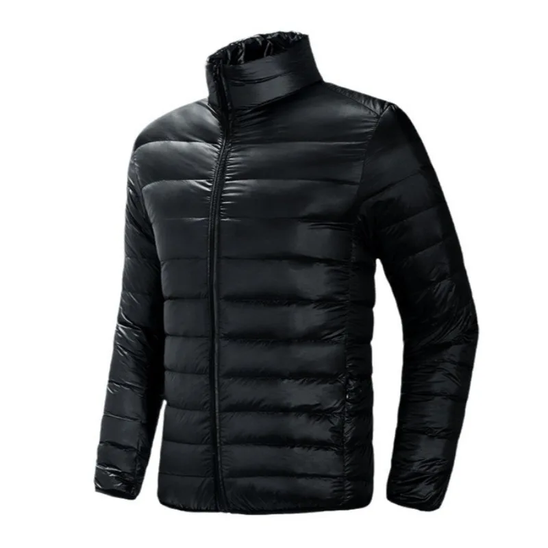 

Jaqueta leve masculina gola completa zip up calor jaquetas à prova d водонепроницаемость água노 ao ar livre blusão acampamento cami