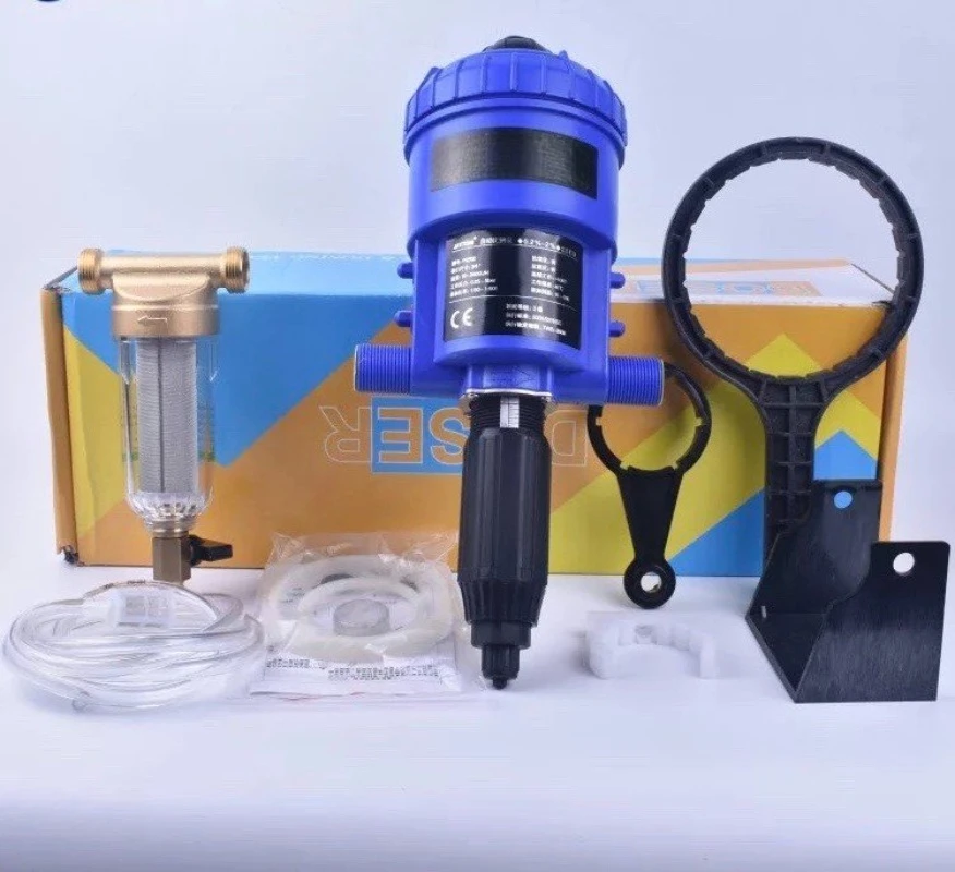 Fertilizer Pump, Dosing Device, Animal Drinking Water Ratio Pump, Pig Farm, Chicken Coop, Waterline P2505 Proportioner
