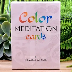 10.4*7.3cm Color Meditation Cards 36 Monochrome Watercolour Cards Perfect Medium for A Journey of Self-discovery