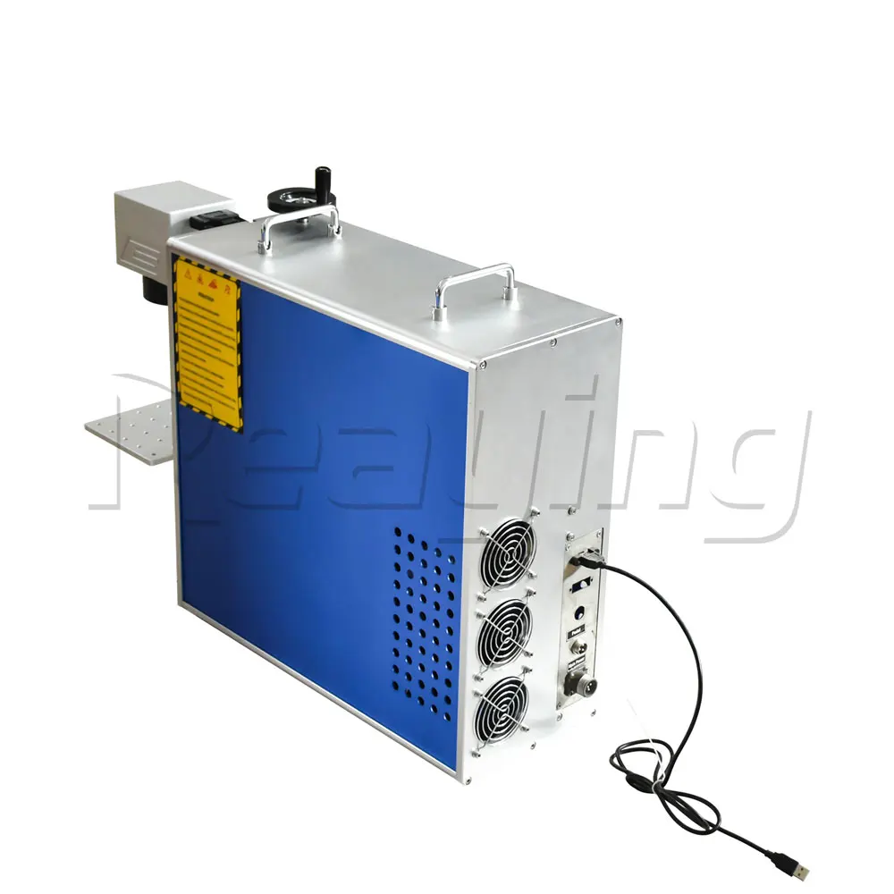 Portable Small Fiber Laser Metal Engraving Machine