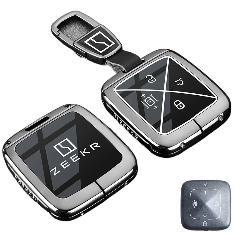 

High end specialized car key set bag For Zeekr 9X 9X ultra Metal remote control protective shell
