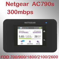 Unlocked Netgear Aircard 790s AC790S 300Mbps Cat6 4G Mobile Wifi Router 5ghz Wi-fi Router 4g Mifi Hotspot lte  dongle