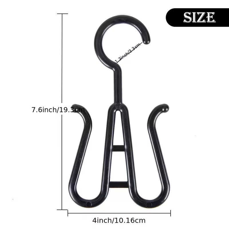 2pcs Wig Hanger Stand Holder Plastic Wig Storage Hooks Multi-Purpose Wig Hanger for Dry Display And Storage Wigs Portable