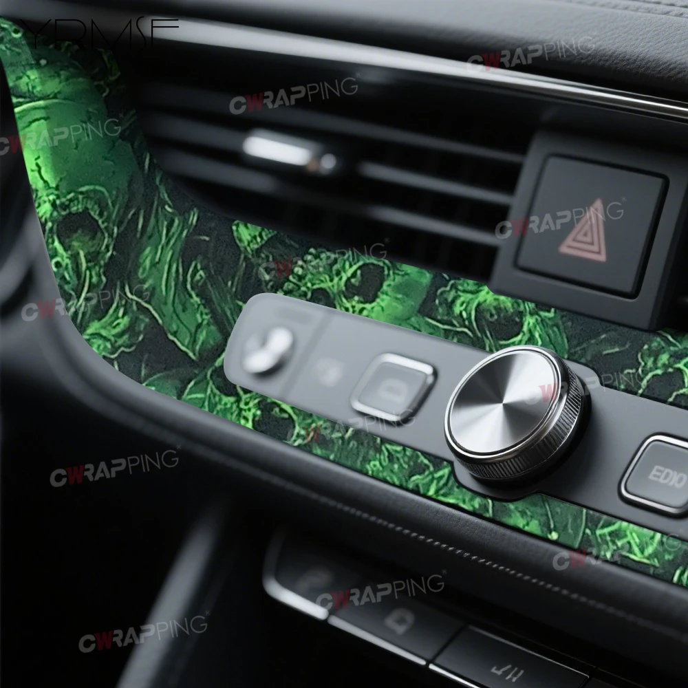 

Waterproof Film Wrap Vinyl Car Supplies Bicycle Ghost Graffiti Off-road Vehicle Motorcycle Green Skateboard Skull Motorcycles