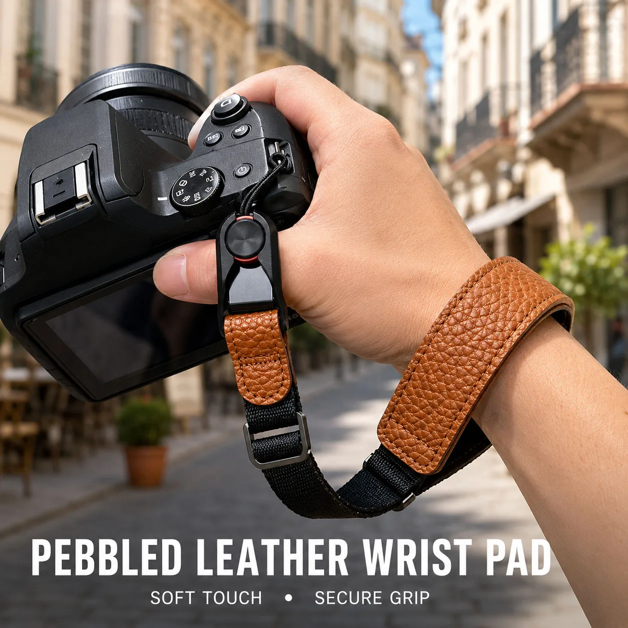 SOARSHOT Quick Release Camera Wrist Strap Adjustable Hand Grip Lanyard for Canon Sony Nikon Fujifilm DSLR Mirrorless Camera