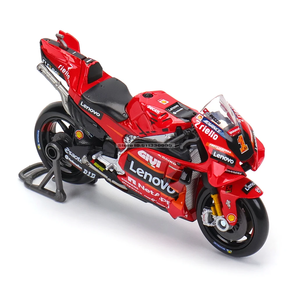 Maisto 1:18 2022 Yamaha Factory Racing Team #21 Morbidelli #20 Quartararo Licensed Simulation Alloy Motorcycle Model Collecti