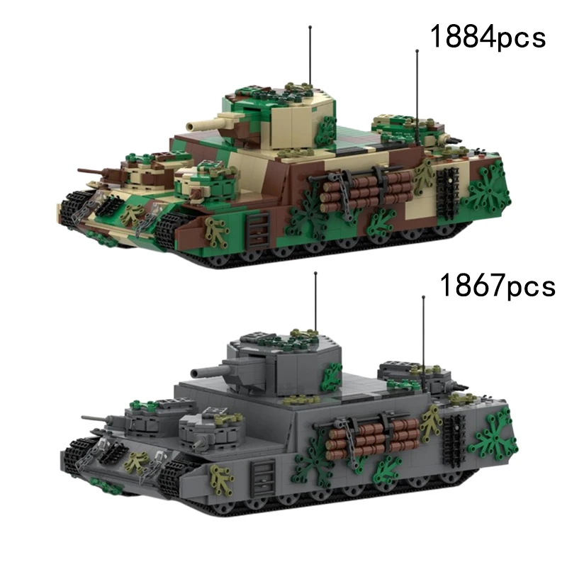 

Spot MOC Small Particle Assembled Building Blocks Military Armored Car Tank Car Model Toy Gifts