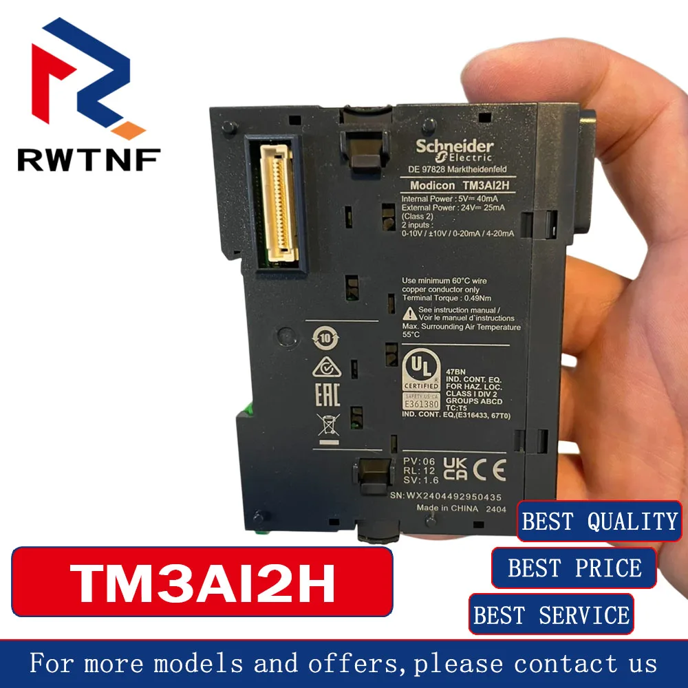 Brand New Genuine TM3AI2H Schneider Analog input module