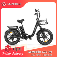 Samebike C05 Pro Folding Electric Bicycle for Men Mountain Bike 250W 36V 13Ah Removable Battery 20\