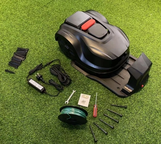 

800sqm 24V Waterproof Easy Safe Intelligent Safety Sensors Robot Lawn Mower Automated Garden Machine
