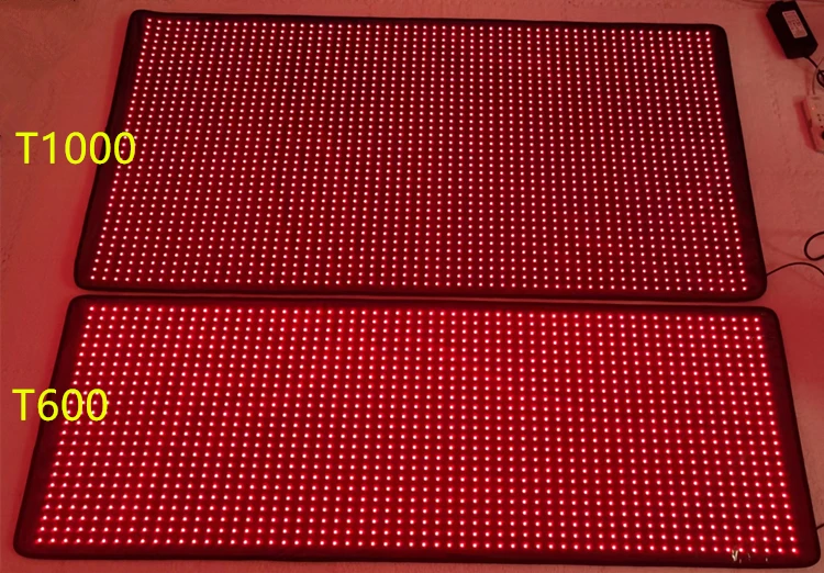 Shanglaite 2025 Light Therapy Mat Hand-Held LED Sauna Blanket for Pain Relief Full Body Light Red Color