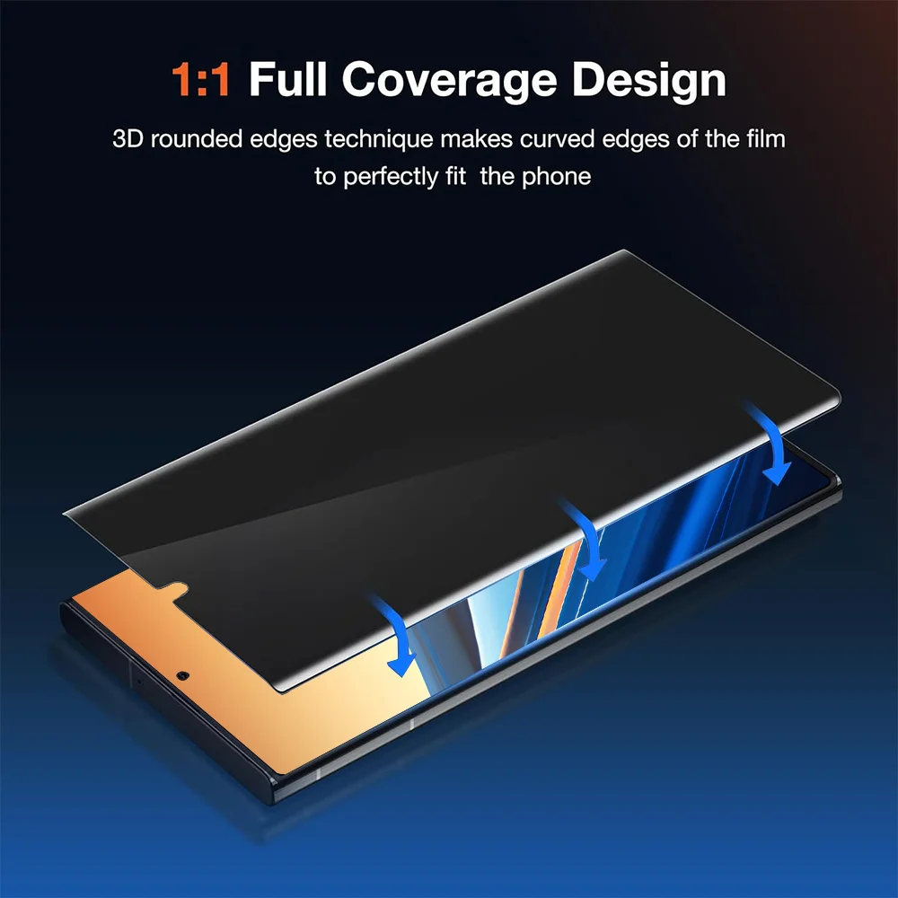 3Pcs Privacy Hydrogel Film For Xiaomi Poco X7 X6 X8 Pro Max X4 X3 X5 F7 F6 F5 F8 Pro M7 M6 M5S M4 M3 F3 M2 Screen Protectors view 3