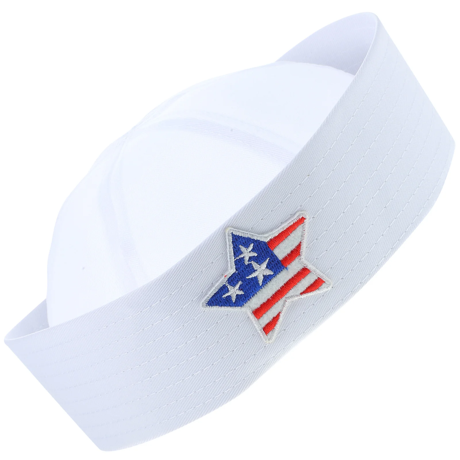 Water Sailor Captain Hat Delicate Polyester Boat Hat for Men Women Party Cosplay Fashionable Stylish Costume Sailor Hats