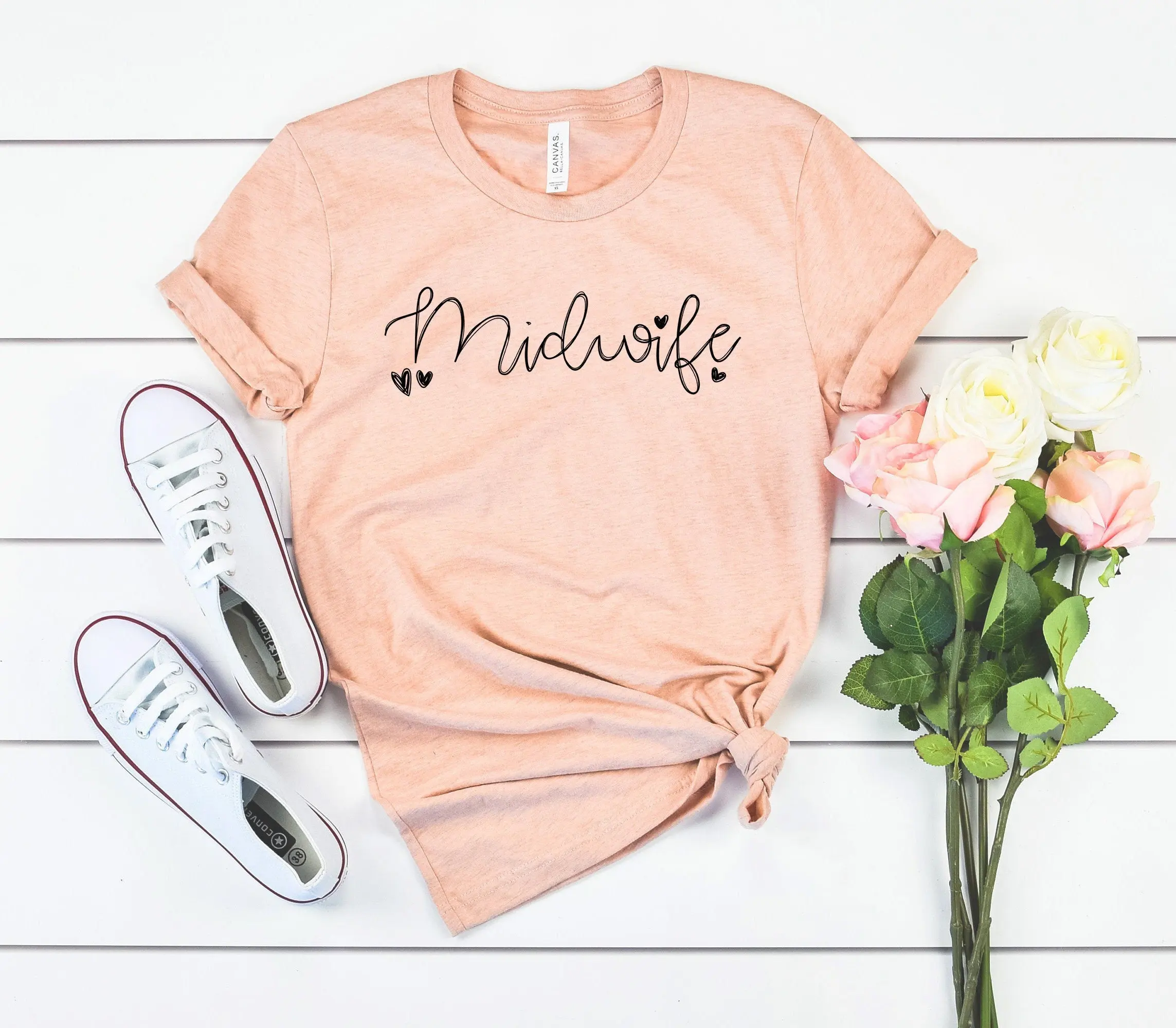 Midwife shirt birth worker gift for doula let's this student tee