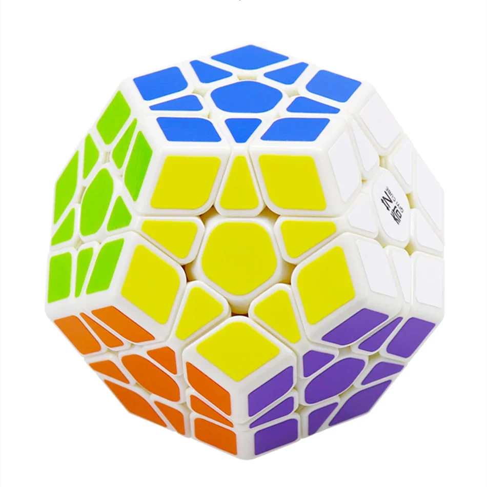 [ECube] QiYi Qiheng S Megaminx Magic Speed Cube Stickerless Professional Antistress Puzzle Fidget Toys Children's Gifts