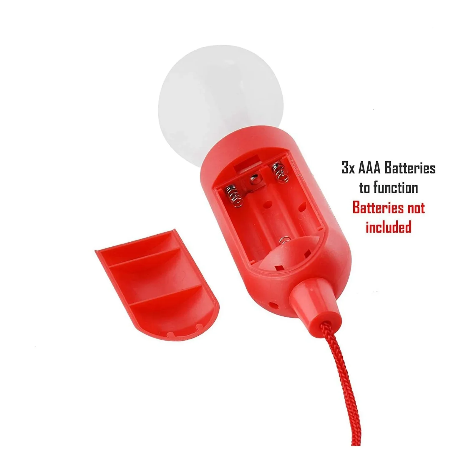 หลอดไฟ LED แบบพกพาแบบย้อนยุคแขวนที่มีสีสันดึงหลอดไฟไฟสำหรับบ้านโรงรถเต็นท์สำหรับลานบ้าน