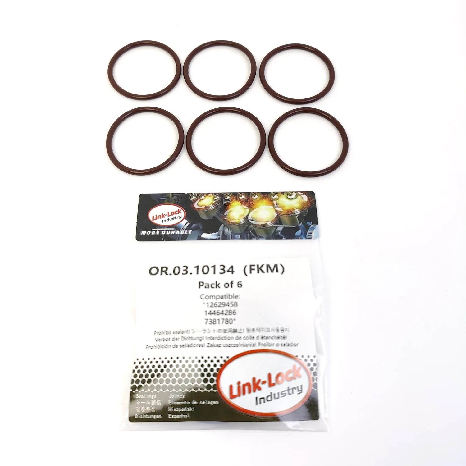 LINK-LOCK 6PCS OR.0…