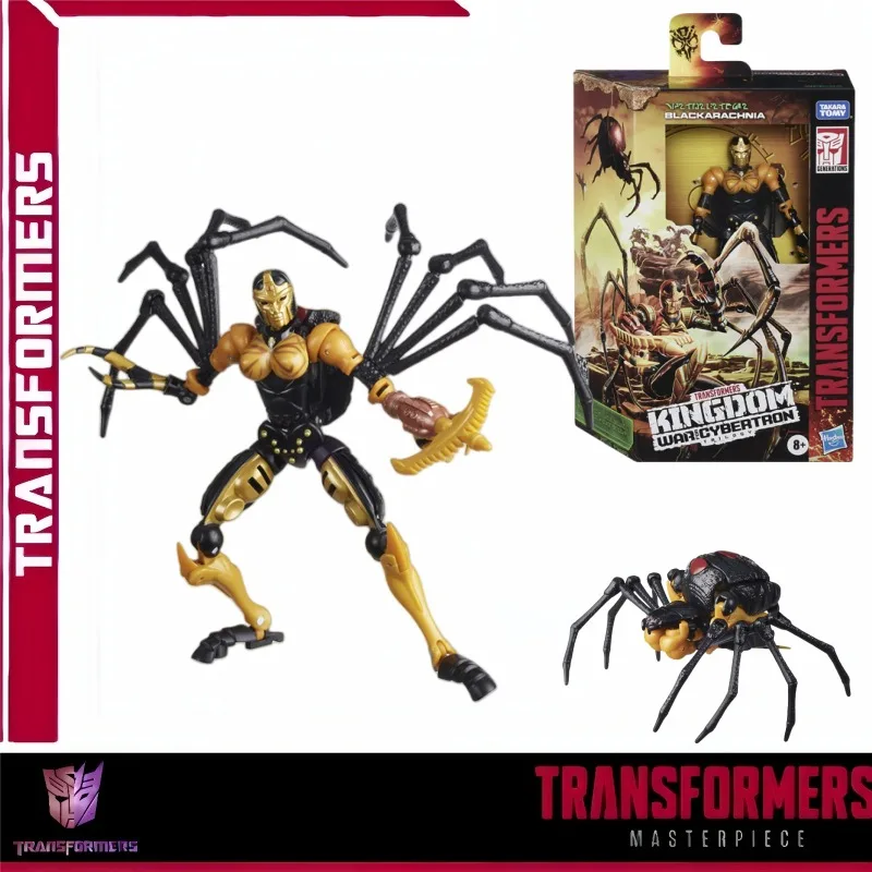 In Stock Takara Tomy Transformers KingdomWFC-K5 Blackarachnia Generations War ForCybertron Action Figure Collection Model Toy