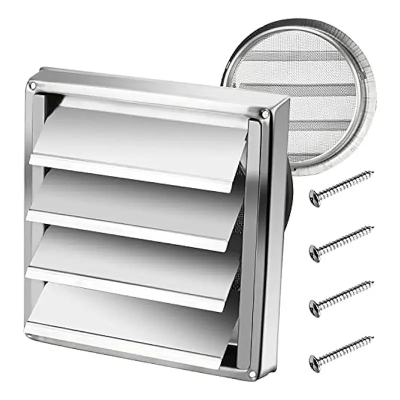[a92p-】-exterior-wall-vent-hood-stainless-steel-air-vent-grille-cover-wall-duct-ventilation-grill-outlet-airflow-vent-hood