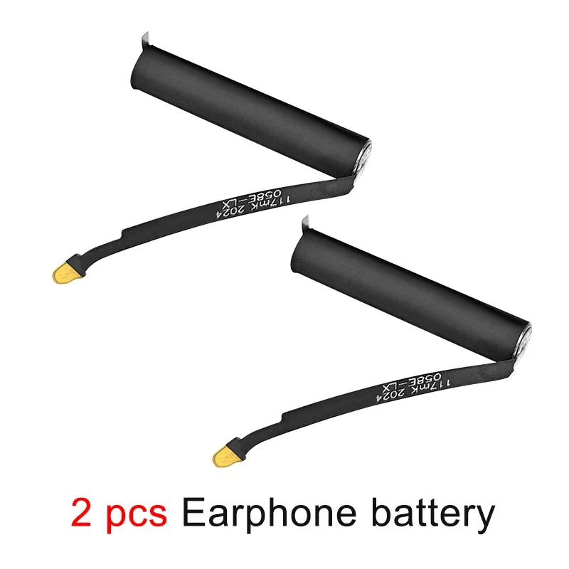 da da xiong Brandneuer Ersatzakku für Airpods 1. 2. A1604 A1523 A1722 A2032 A2031 Air Pods 1 Air Pods 2 Austauschbarer Headset-Akku 9