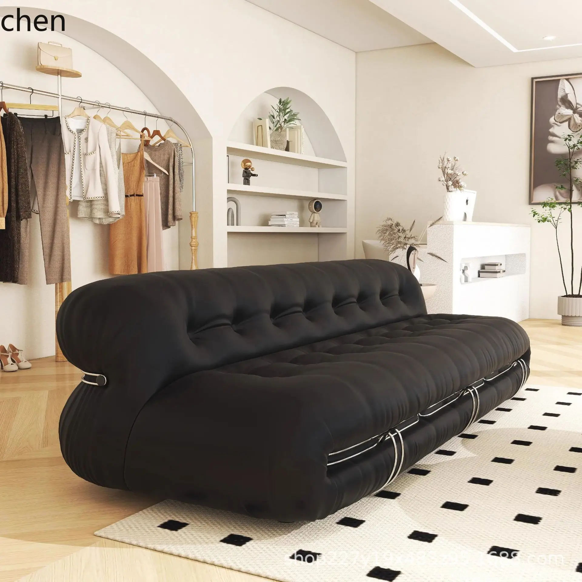 HXL متجر لبيع الملابس أريكة الإقامة المنزلية فندق التفاوض الاستقبال أريكة الترفيه #6