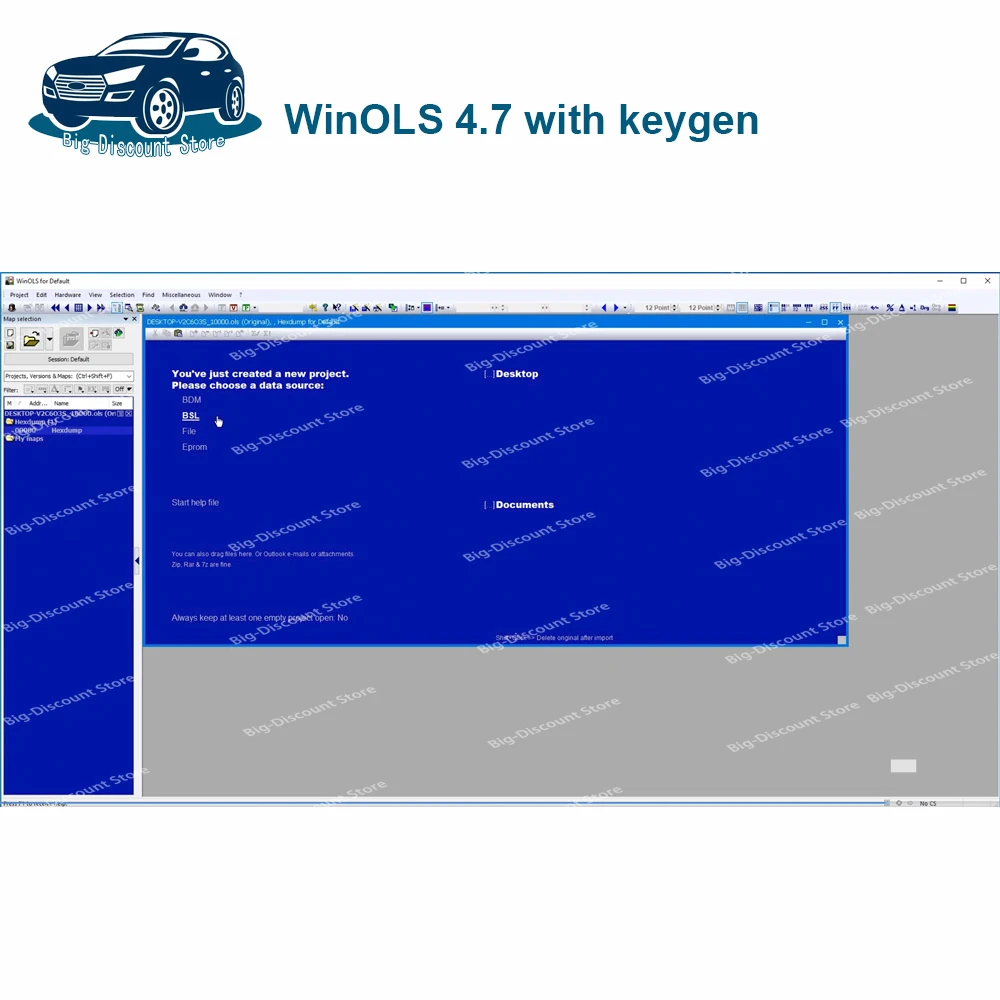 2024 WinOLS 4.7 With Plugins+2021 Damos +ECM TITANIUM All Data Auto Repair Software Winols HOT Selling win 10