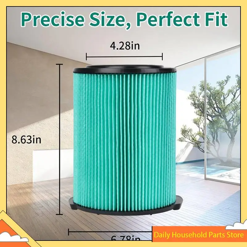 【대세일】리지드 5-20 갤런 습식 건식 진공 청소기 교체 필터 5층 VF6000 WD5500 WD0671 WD6425 WD7000