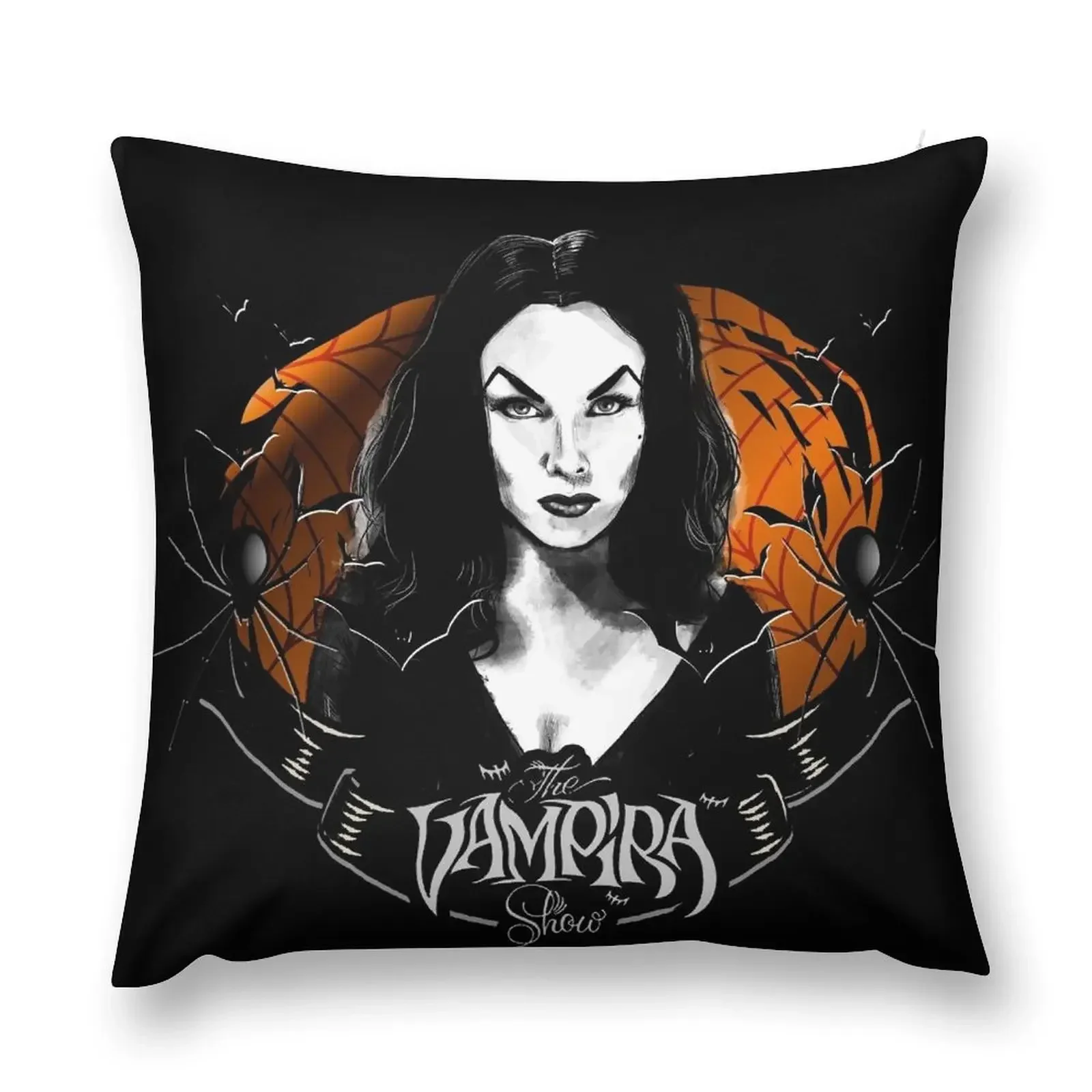 Goth Queens - Vampira (Maila Nurmi) Throw Pillow luxury decor Sofa Covers Throw Pillow Covers pillow