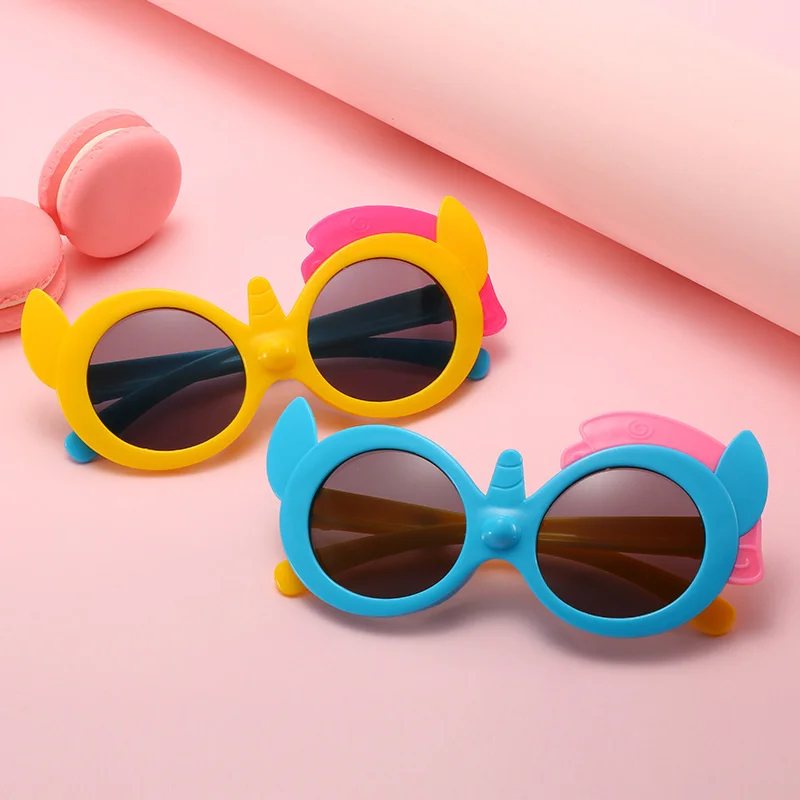 Cute Little Monster Children's Sun Elephant Nose Cartoon Sunglasses Children's Decorative Glasses Baby Sunglasses