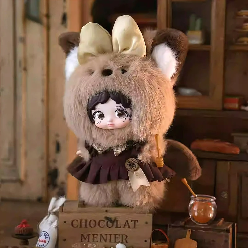 

Puudi для новорожденных, слепая коробка, виниловая плюшевая модная игровая орнамент, фигурка куклы, мультяшная коллекционная игрушка, рюкзак, подвеска, подарок для девочки