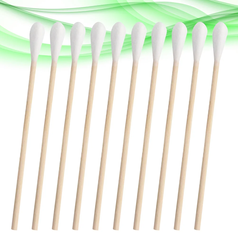 1000 Uds hisopos de algodón estériles palo de algodón desechable limpiador de heridas médicas uso seguro cara cuerpo limpieza de viaje absorbente de polvo