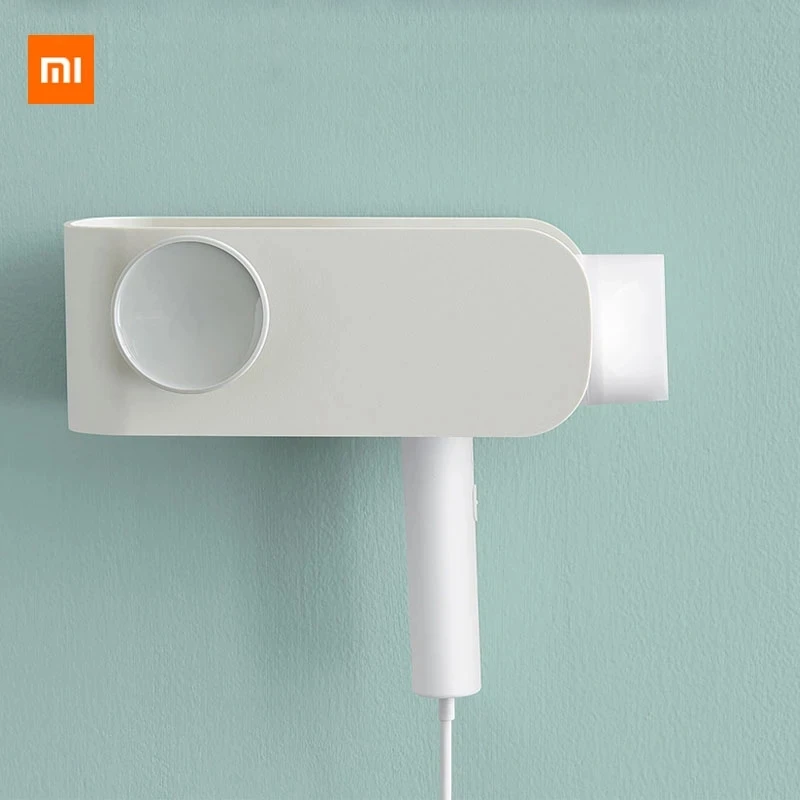 Youpin MIJOY مجفف الشعر رف سهلة التركيب و تخزين مرنة لف تخزين تصميم سهل استنزاف 4 ألوان