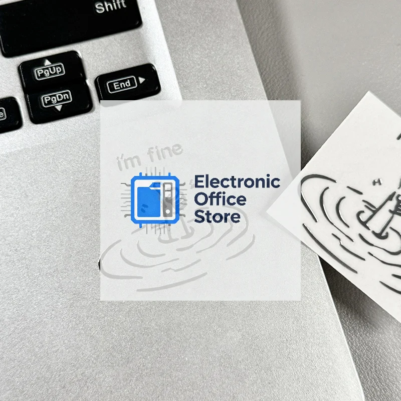 

Забавные металлические наклейки I'M Fine, наклейки для ноутбука, юмористический дизайн «I'M Fine», одноразовые, простые в разрыве аксессуары