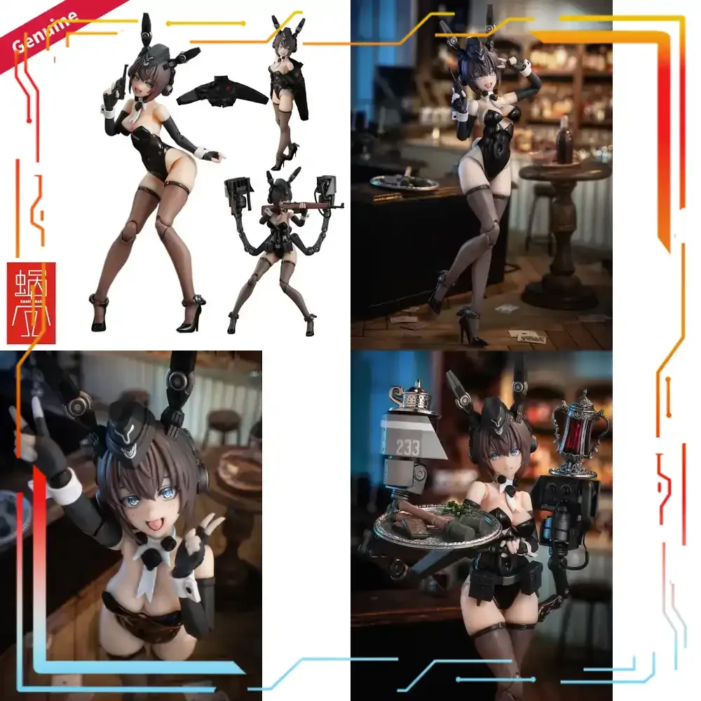 RA-03 Panzer Bunny Anneliese Snail Shell Action Figure Toy 1/12 Scale 16cm Original Genuine Character Doll Collectible Figure