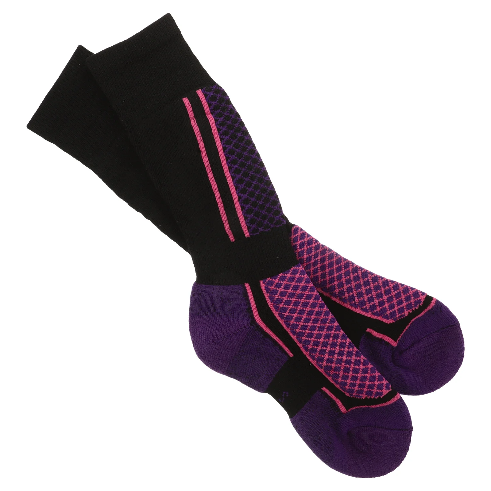 

1 Pair Equestrian Socks Kids High Tube Thick Cushioned Breathable Lower Leg Protection Socks For Boys Girls Cycling Hiking