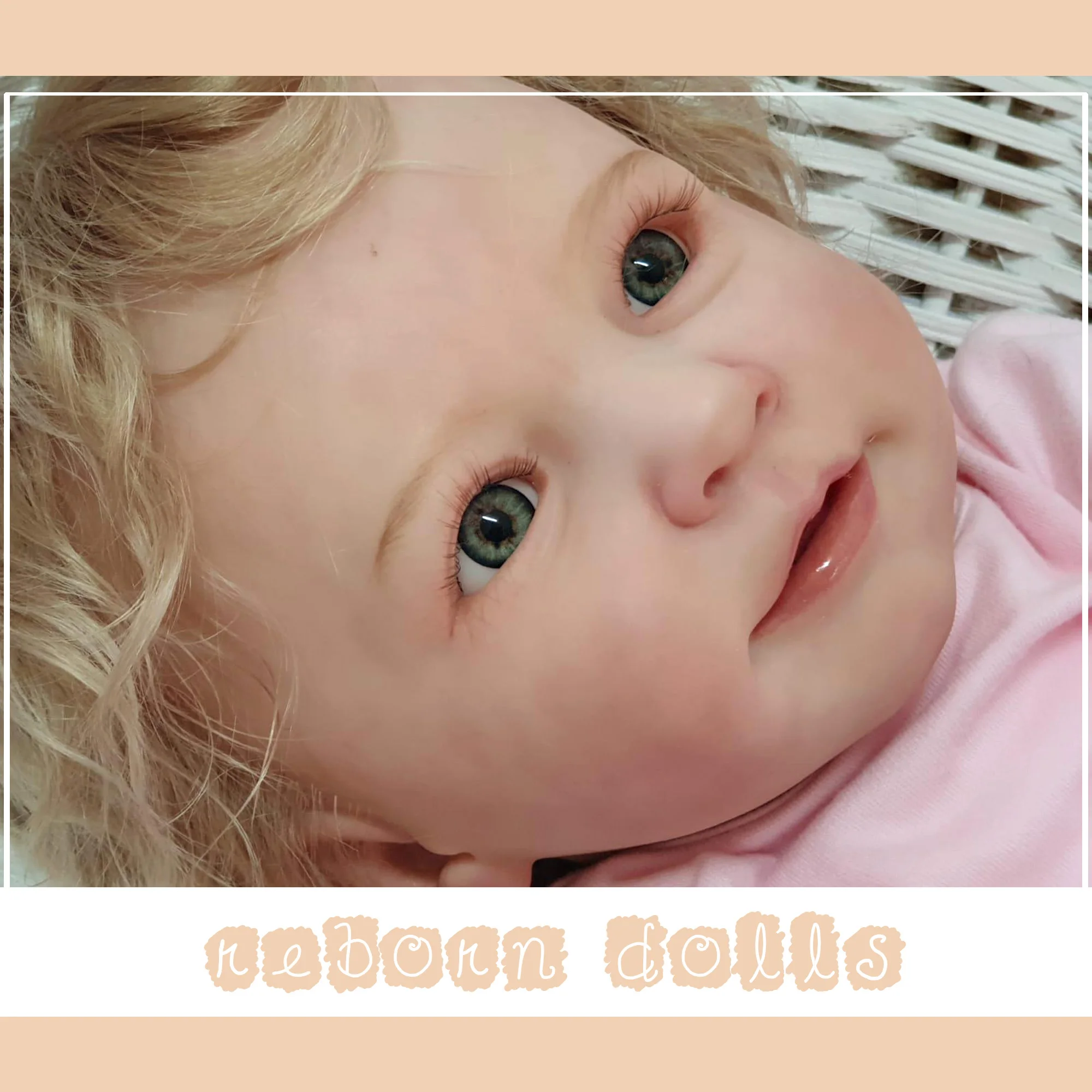 Bebe Reborn 22 Inch Lisa Reborn Baby Afgewerkte Handgemaakte Geschilderd Levensechte Pasgeboren Pop Кукла Реборн Bebe Reborn Reallista