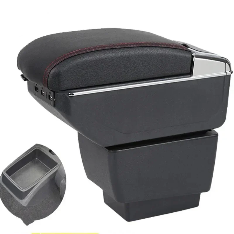 

New luxury For Skoda Fabia Armrest For Skoda Fabia 3 III Combi 2015-2021 Car Armrest box Retrofit parts Storage car accessorie
